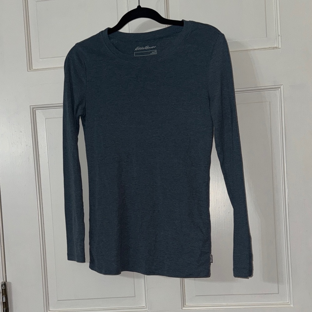 Eddie Bauer Teal Long Sleeve Top